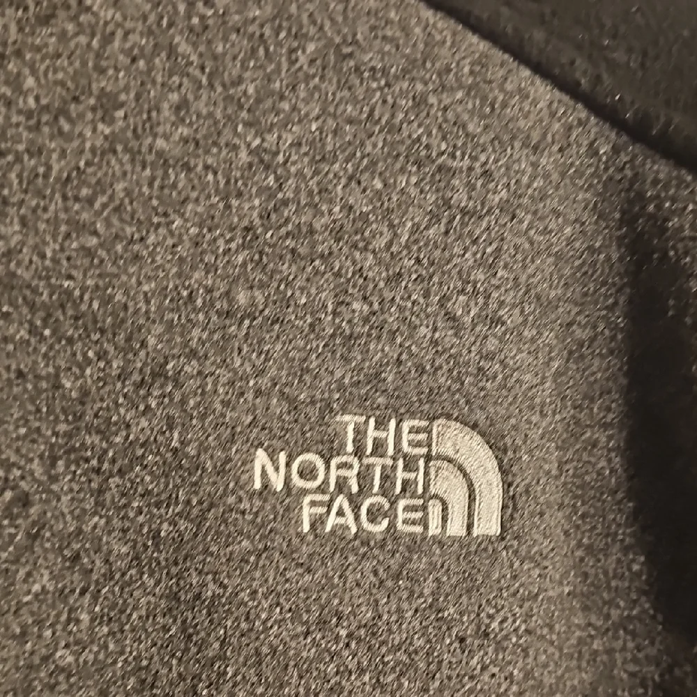 The North Face Boys Charcoal and Black Fleece Jacket